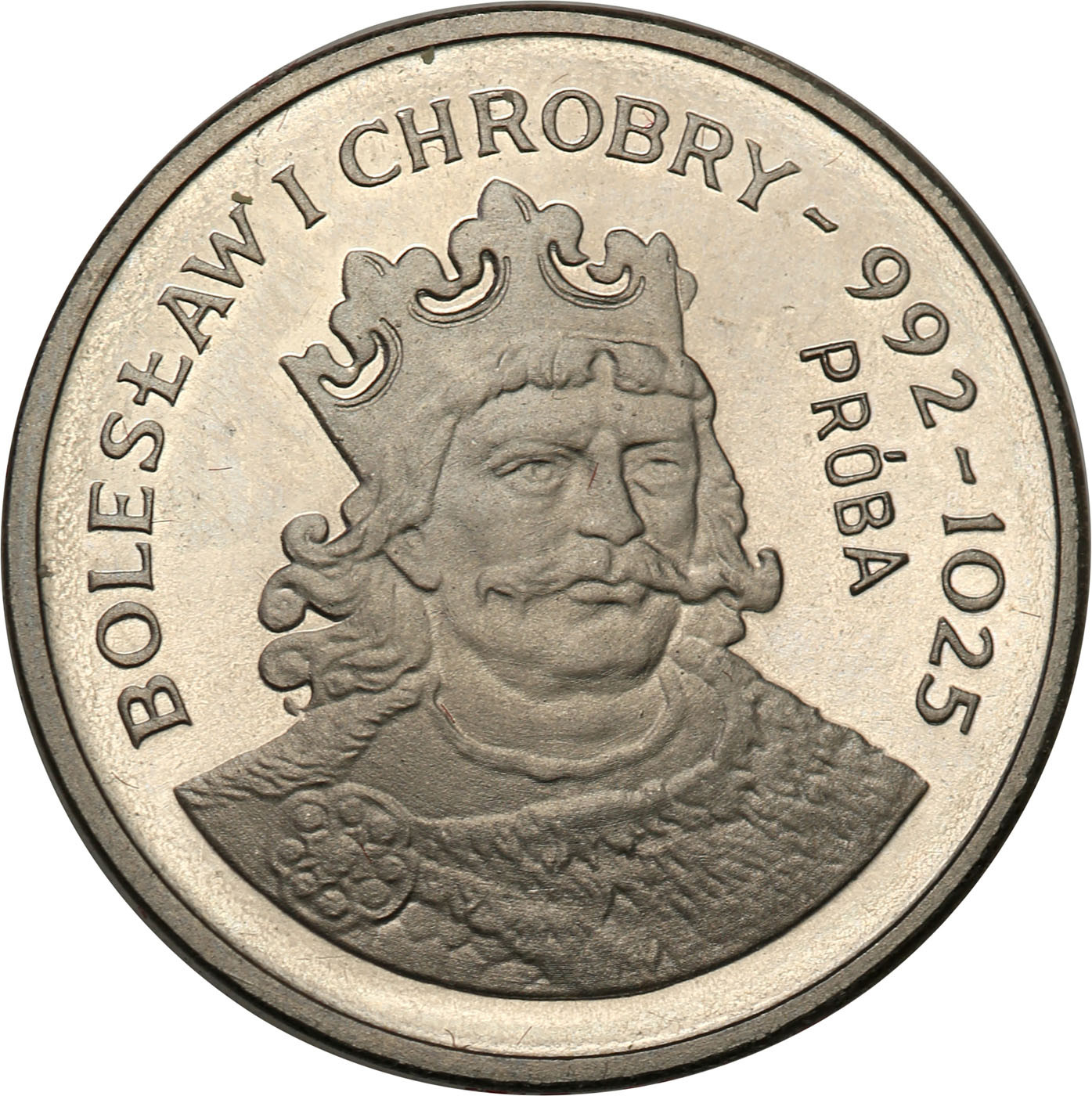 PRL. PRÓBA Nikiel 2000 złotych 1980 – Bolesław Chrobry
